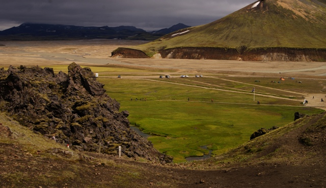 Landmannalaugar, Iceland, Islandia, senderismo