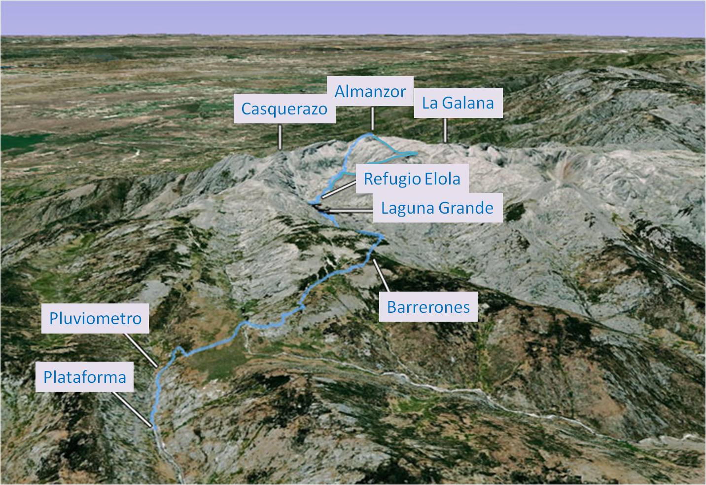 Almanzor, Castilla y León, senderismo, rutas, Alta montaña