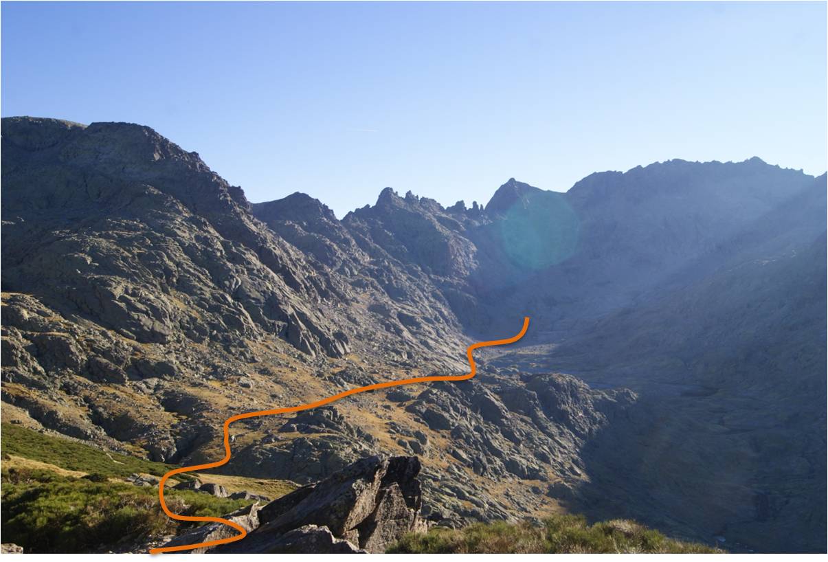 Almanzor, Castilla y León, senderismo, rutas, Alta montaña