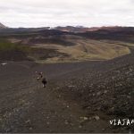 Hverfjall, cráter negro, Myvatn, Cráteres falsos, Stakholstjorn, Skutustadir, pseudo cráteres, crateres, volcanes, Islandia, Iceland, rutas, curiosidades