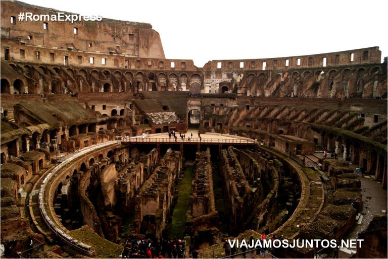Roma. Italia, viajar por libre, Coliseo