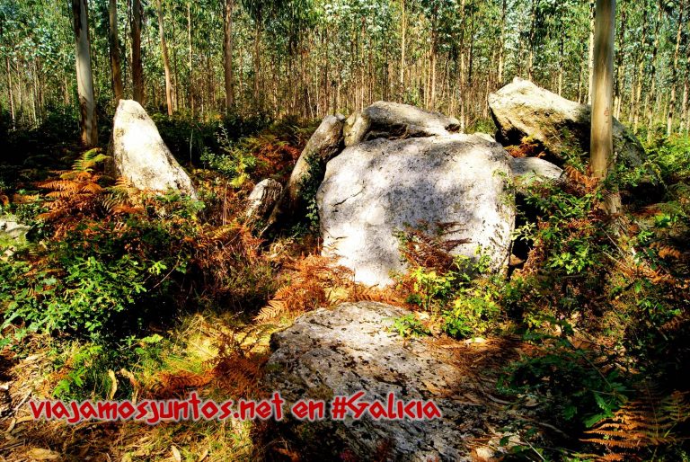 Dolmen Pedra da Lebre; Ruta de los dólmenes de Vimianzo; Dumbría, Costa da Morte, Galicia
