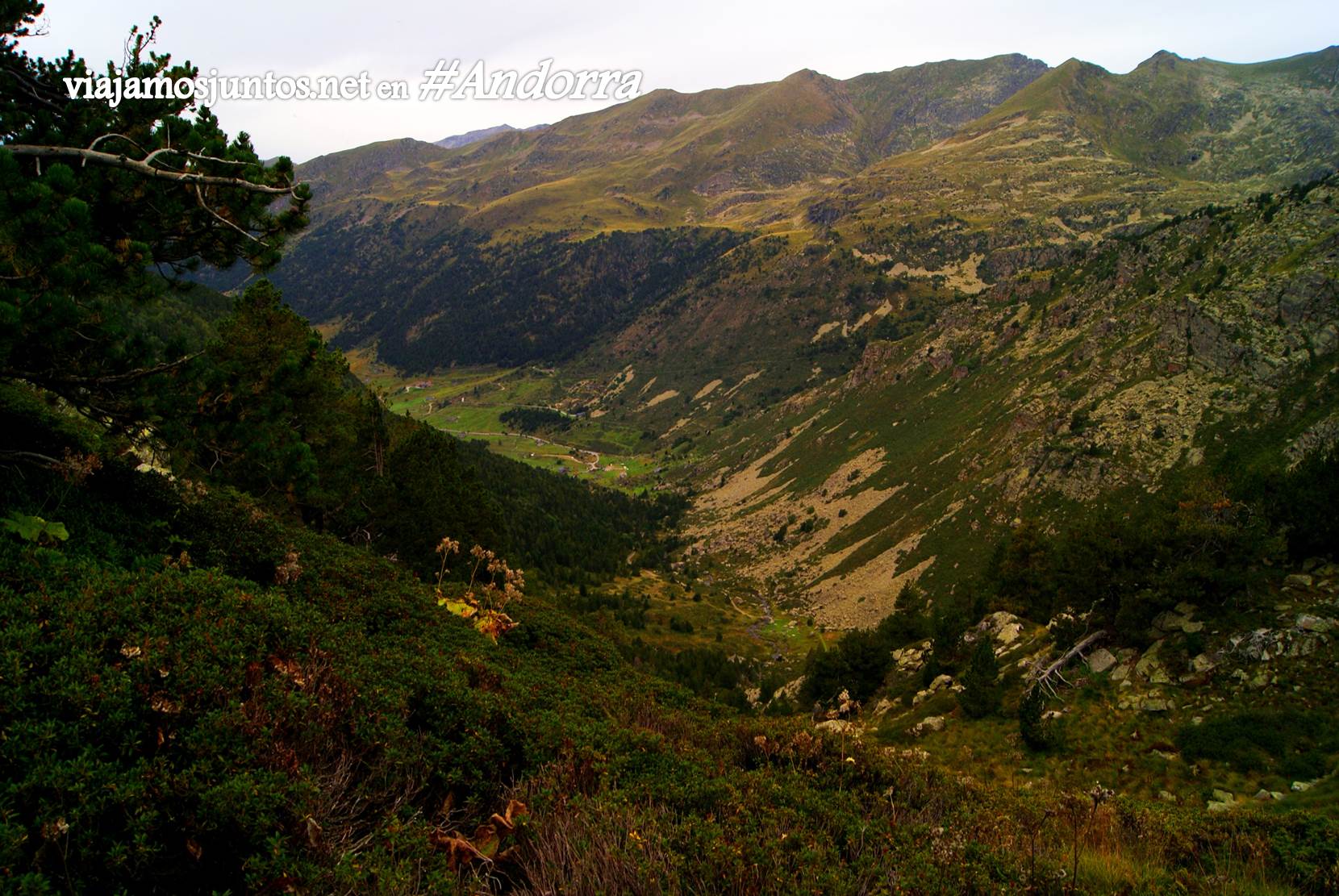 Entre el refugio de Siscaró y Juclá, Andorra trekking, Pirineo Oriental