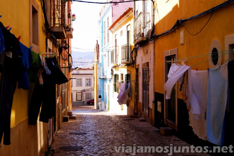 Las calles de Setubal, Portugal 