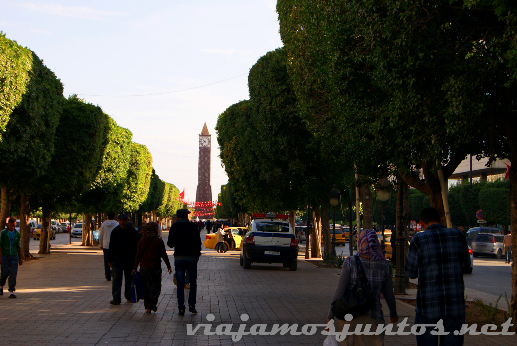 Avenida Habib Bourguiba, Túnez