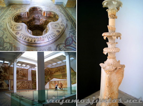 La rica colección del Museo del Mosaico, Túnez