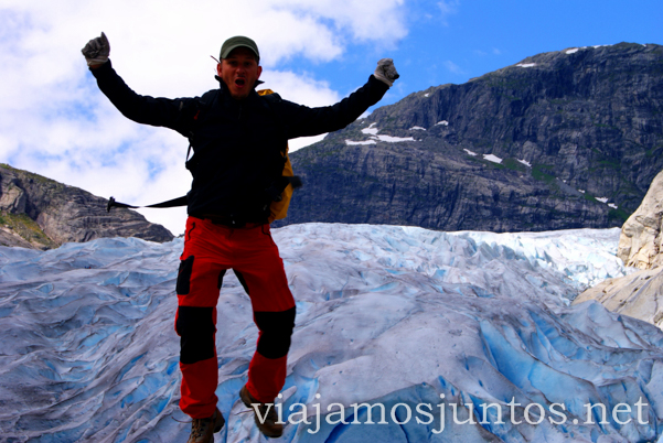 Noruega, glaciar. Viajamos Juntos, blog de Viajes