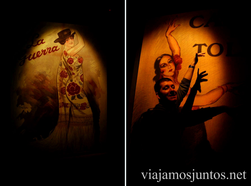 Denys aprendiendo la historia de flamenco... Museo del Baile Flamenco. Sevilla #SevillaInside