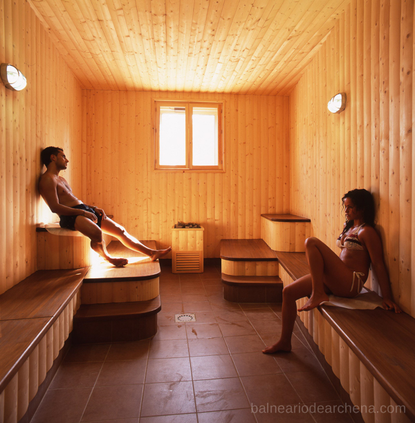 Sauna. Balnea de Archena Balneario de Archena, relax en Murcia 