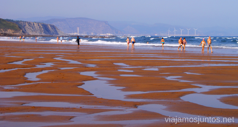 Playas sin fín País Vasco. Vacaciones, verano, donde ir