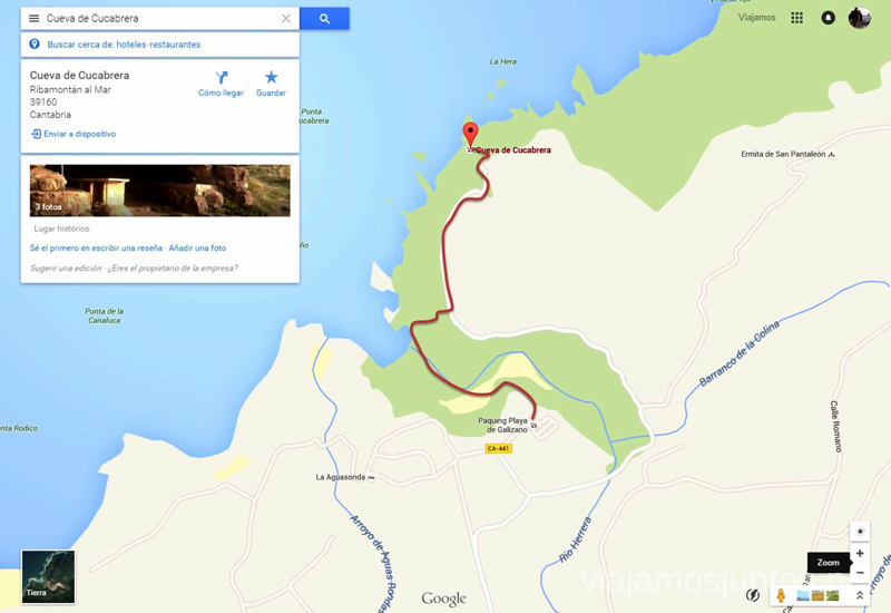 La ruta de la Cueva Cucabrera. Cantabria