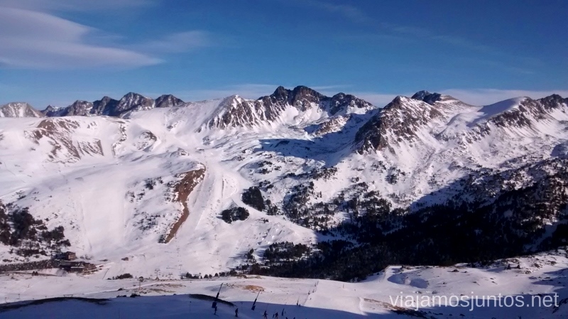 Vistas Esquiar en Grandvalira Andorra Información práctica, consejos, esquiar barato