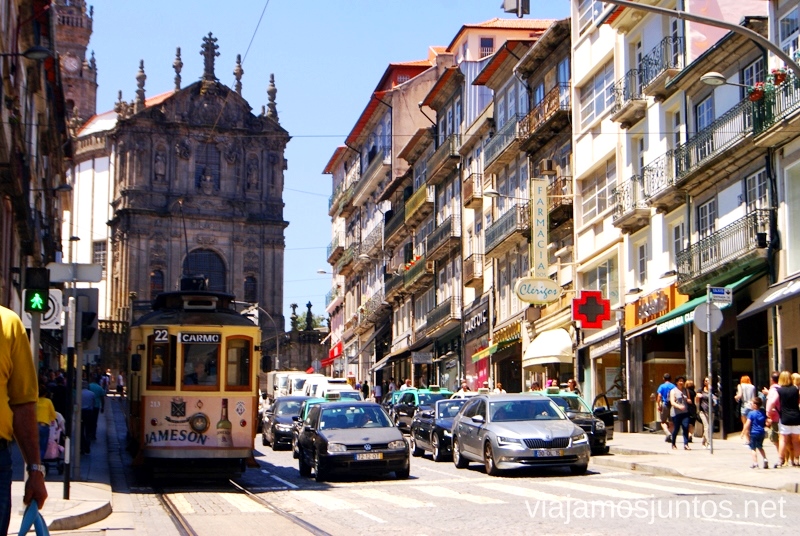 Las calles y tranvías Visitar Oporto, Portugal Que ver y que hacer en Porto #ViajarConSuegra
