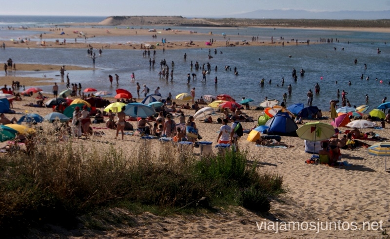 Si, un poco de gente... Consejos prácticos y qué hacer en la península de Setúbal Portugal #ViajarConSuegra