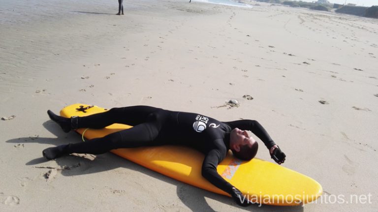 Surf cansa Surfear por primera vez Surfear en Galicia #GanasdeArtSurfCamp