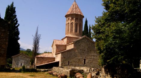 Monasterio de Ikalto, Telavi, Georgia Qué ver en Telavi, Georgia, y los alrededores