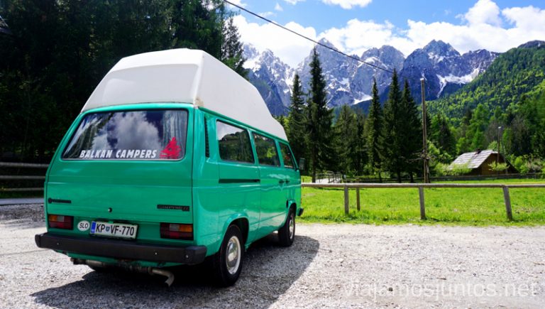 Recorriendo Eslovenia en campervan. Alquilar Campervan en Eslovenia Consejos y datos prácticos #EsloveniaJuntos