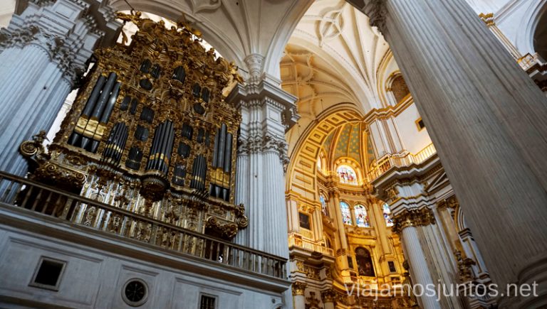 Catedral de Granada. Qué ver y hacer en Granada en verano Andalucía
