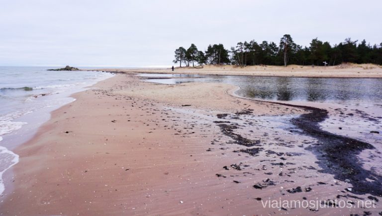 Cabo de Kolka. Viajar a Países Bálticos en invierno.