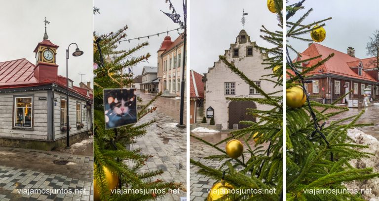 Kuressaare, la capital de Saaremaa, Estonia, Países Bálticos, en invierno.