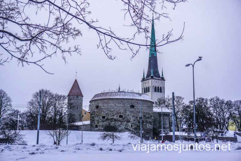 La torre de San Olaf y Fat Margaret. Tallin, Estonia, Países Bálticos.