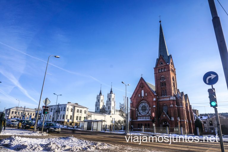 La Colina de las Iglesias en Daugavpils. Letonia, Países Bálticos.