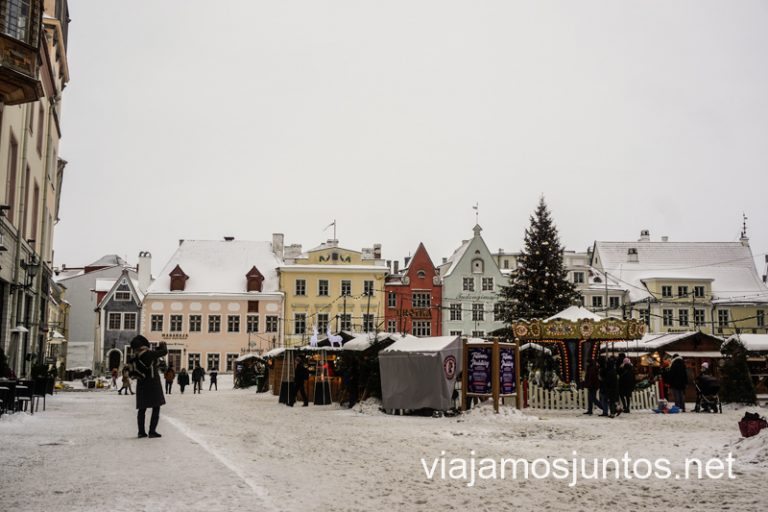 Tallinn, Estonia, Países Bálticos en invierno.