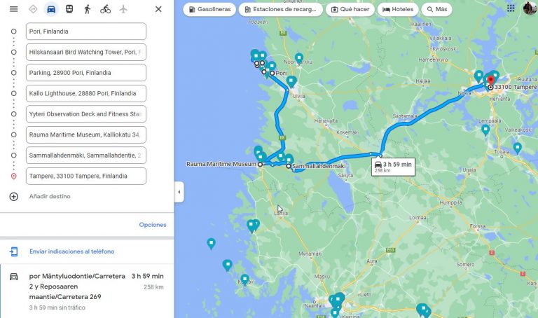 Ruta por el sur de Finlandia: Día 4.