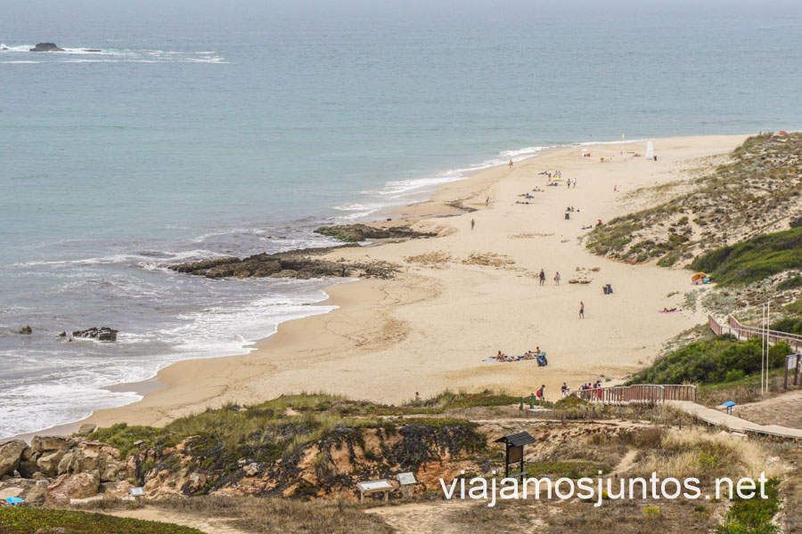 Playa de la isla de Pessegueiro, Portugal.