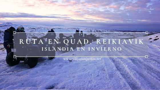Ruta en quad 4x4 por la campiña de Reikiavik en invierno con Safari Quads ATV & Buggy Operator Iceland.