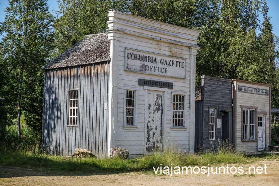 Bienvenidos a Tankavaara, el pueblo de oro en Laponia de Finlandia.