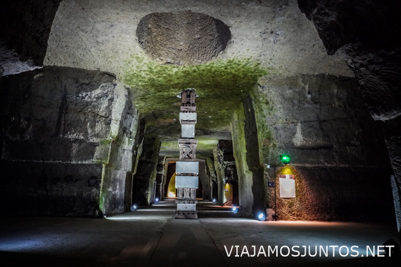 Cuevas de toba cerca de Saumur