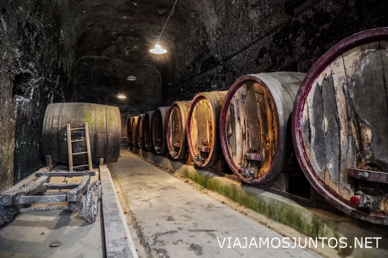 Antiguas bodegas del Château de Brézé