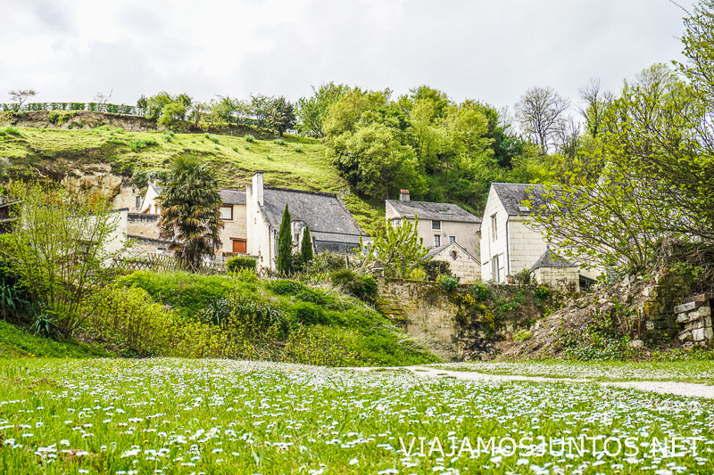 Los alrededores del castillo de Montsoreau: vistas desde el parking