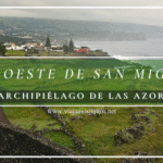 Que ver en el Noroeste de San Miguel; la isla de São Miguel, el archipiélago de las Azores, Portugal.